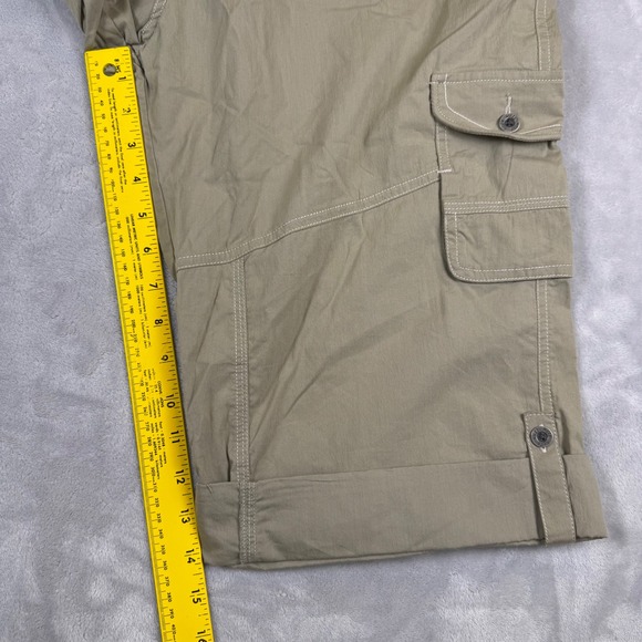 KUHL Women's Khaki Kontra 11" Shorts Size 14 Ultralight Stretch NWT - Picture 4 of 12